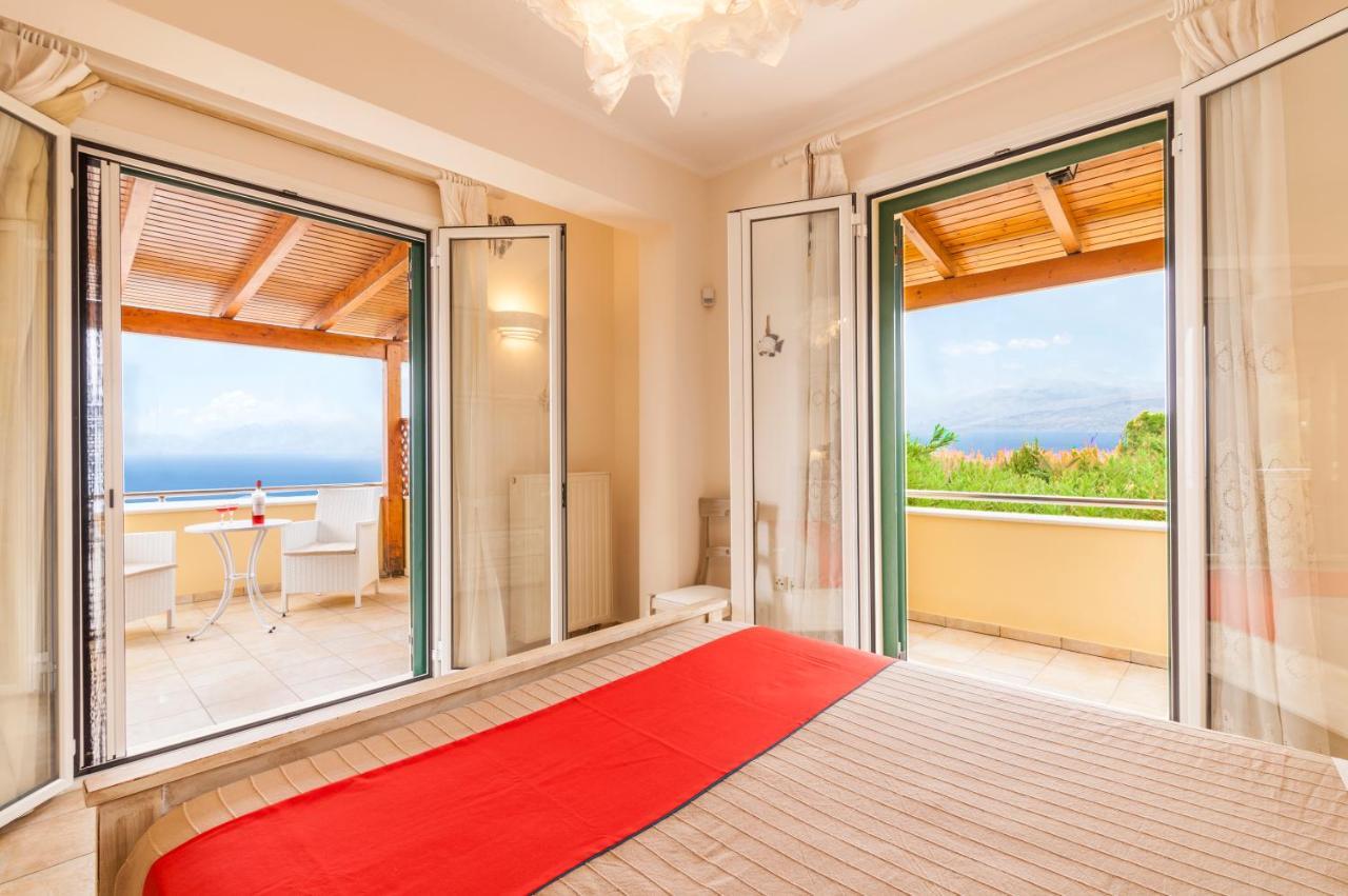Beachfront Villa Victoras - With Private Beach Sidárion Dış mekan fotoğraf