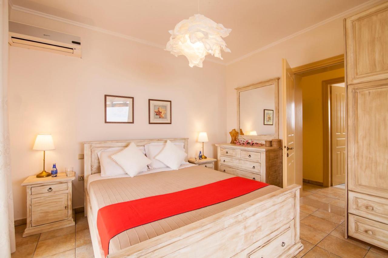 Beachfront Villa Victoras - With Private Beach Sidárion Dış mekan fotoğraf